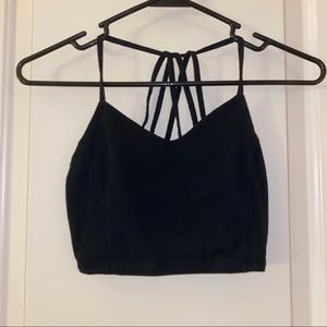 American Eagle Black Crop